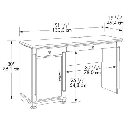 Average Bedroom Desk Dimensions